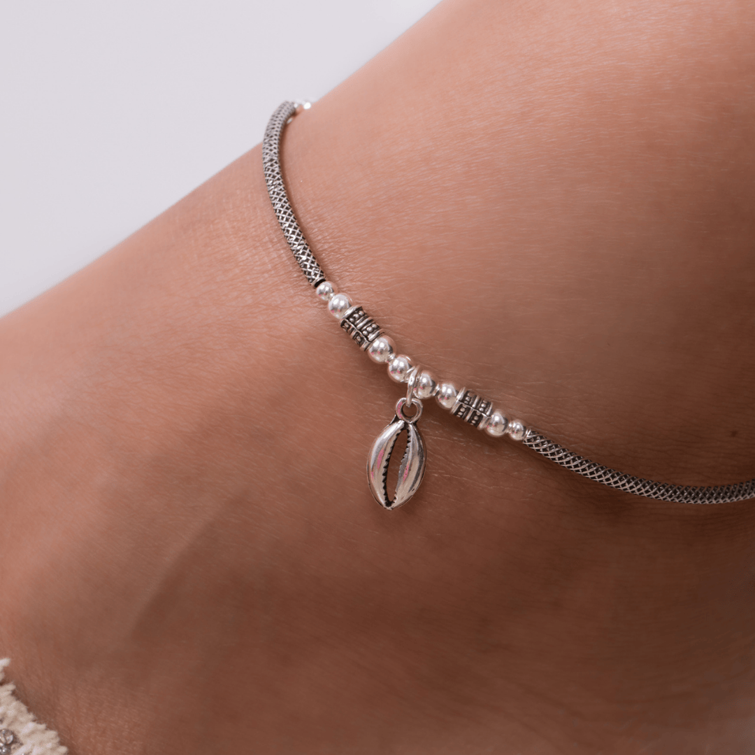 Indian Shell Anklet