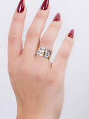 Sa3ada Mix Gold Ring