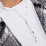 Plain Balls & Butterfly Necklace