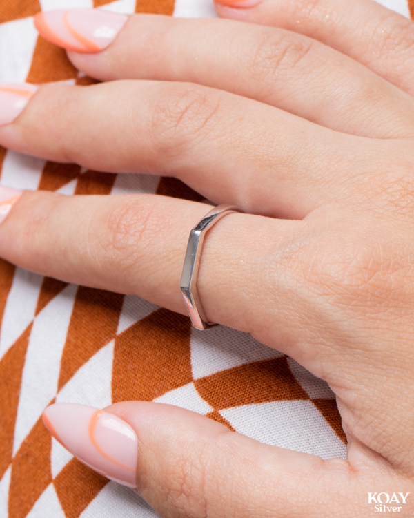 Hexa Plain Ring