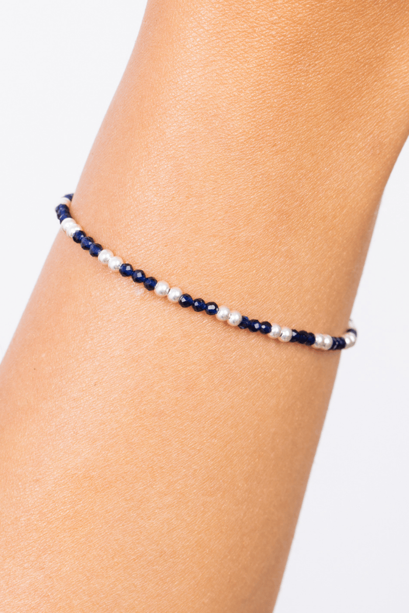 Small Navy Stones Bracelet