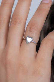 Plain Heart (03) Ring