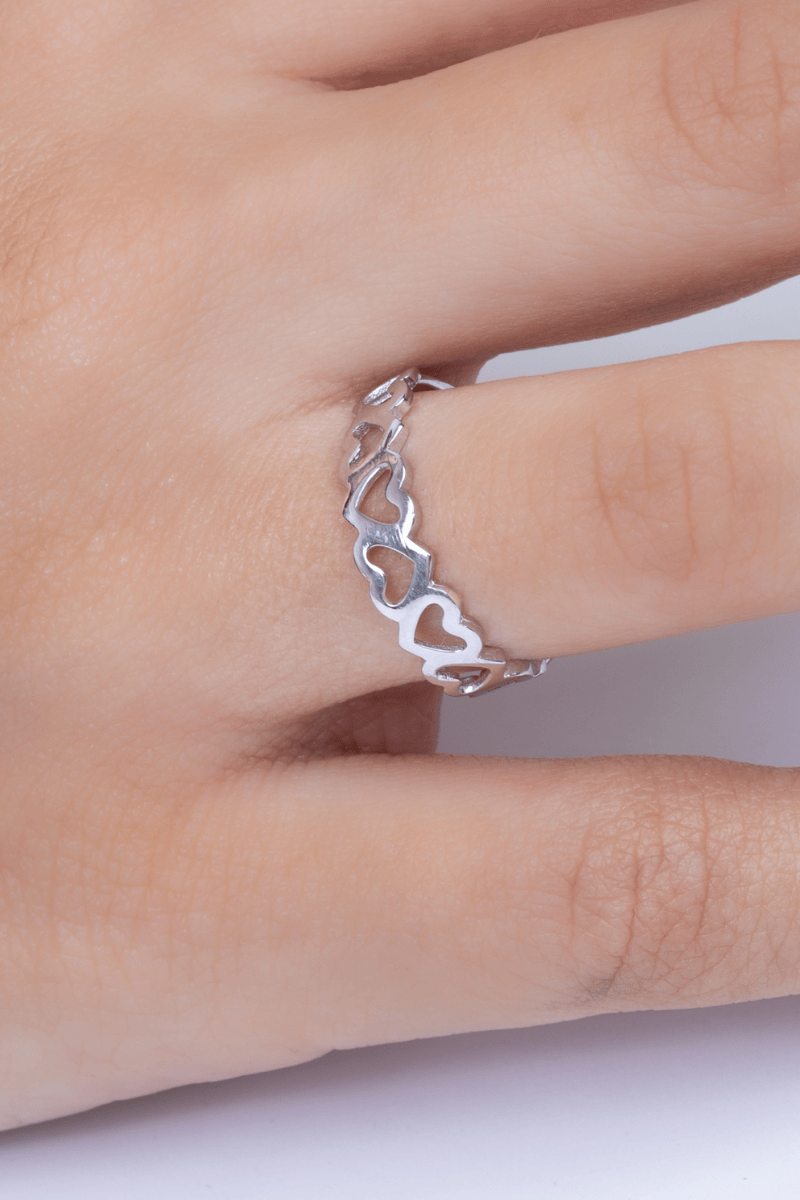 Plain Heart (02) Ring