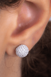 Zircon Big Balls Earing