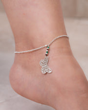 Colored Butterfly Anklet