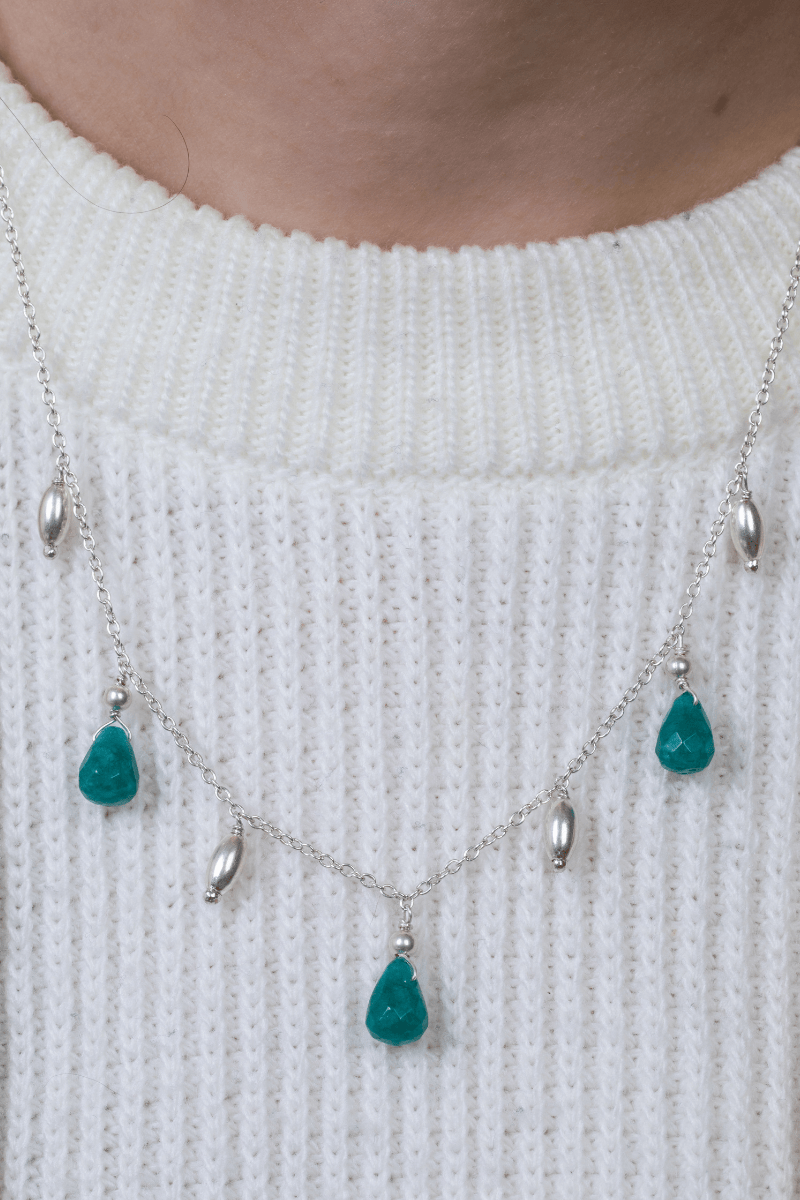 Jade Stones Necklace (01)