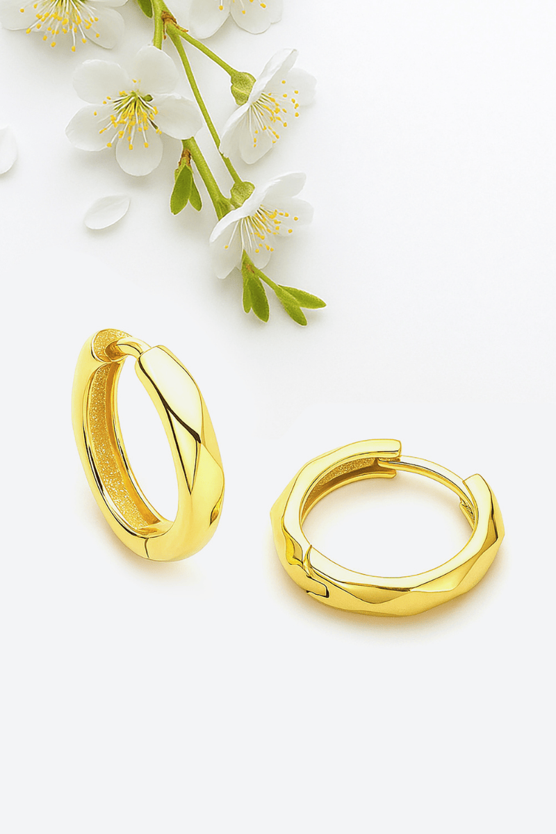 Pasta Hoop (01) GP Earring