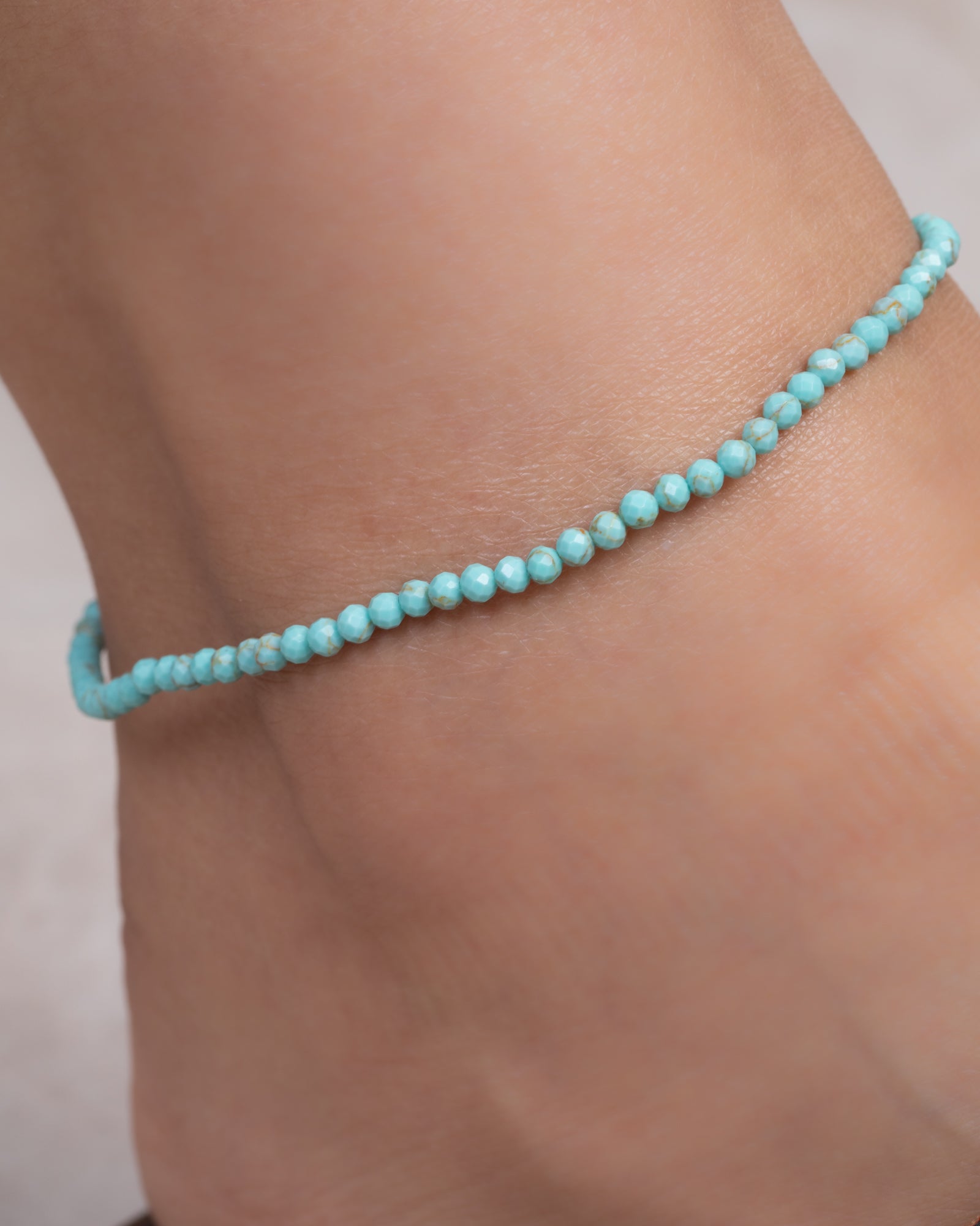 Turquoise Stone Anklet