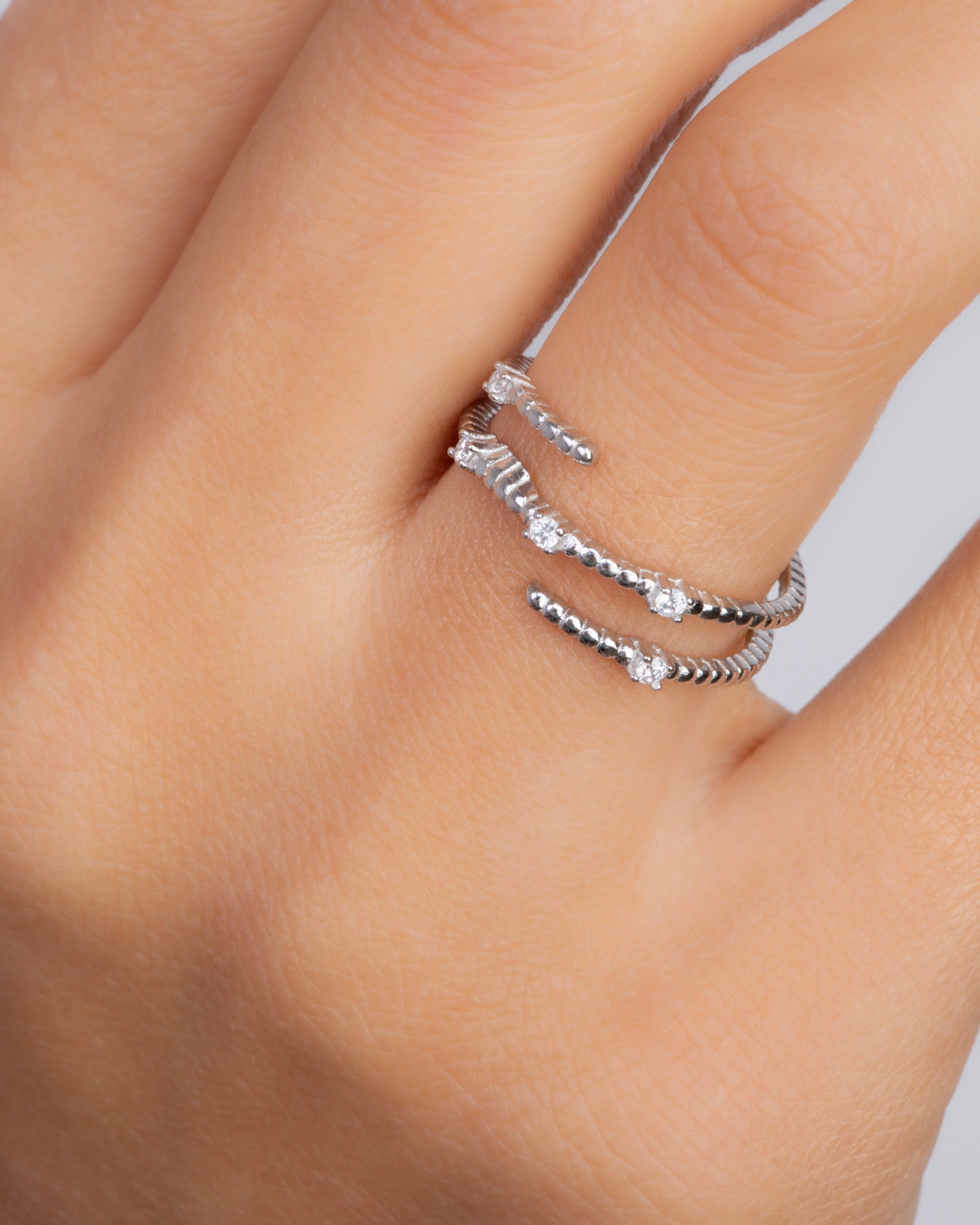Zircon Triple Layer (02) Ring