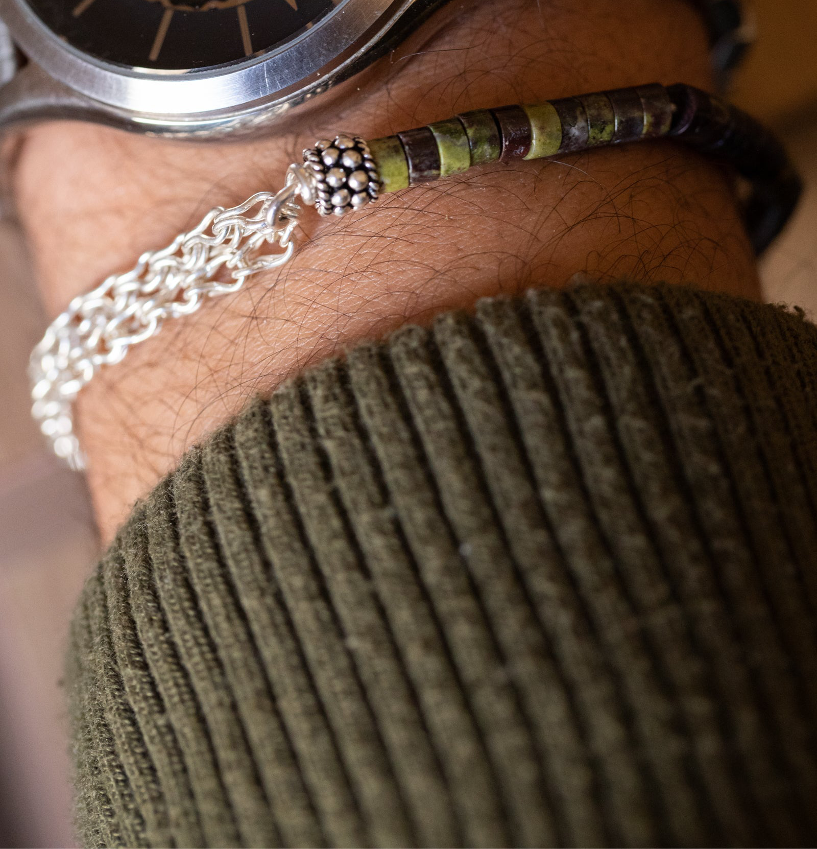 Dragoon Blood stone Bracelet