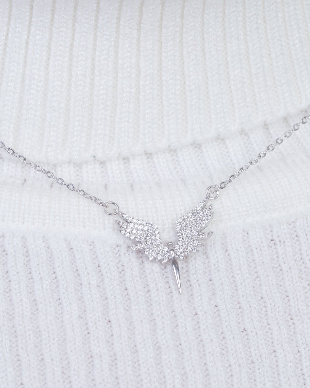 Zircon Angel Necklace