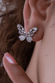 Zircon Butterfly (05) Earring