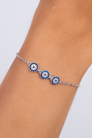 Zircon Blue Eye (03) Bracelet