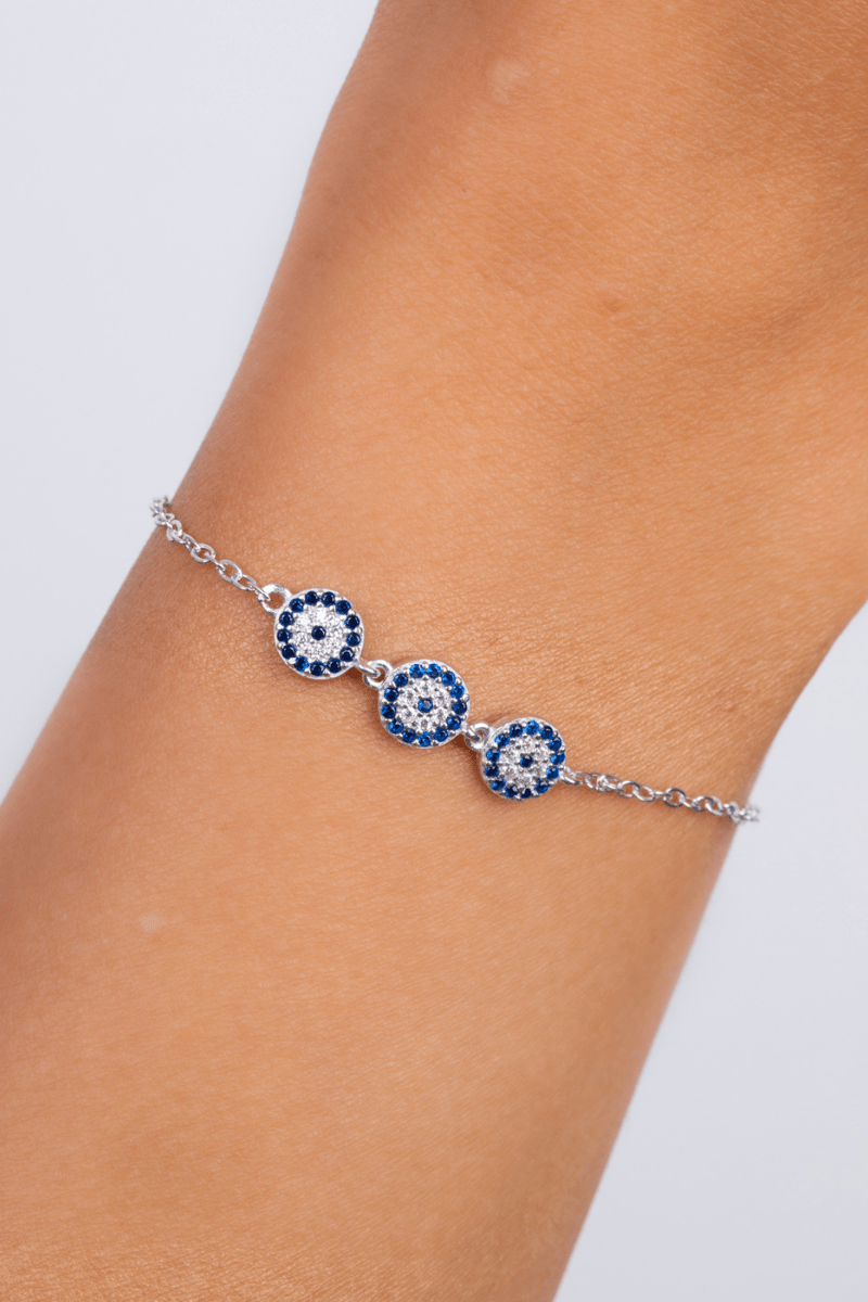 Zircon Blue Eye (03) Bracelet
