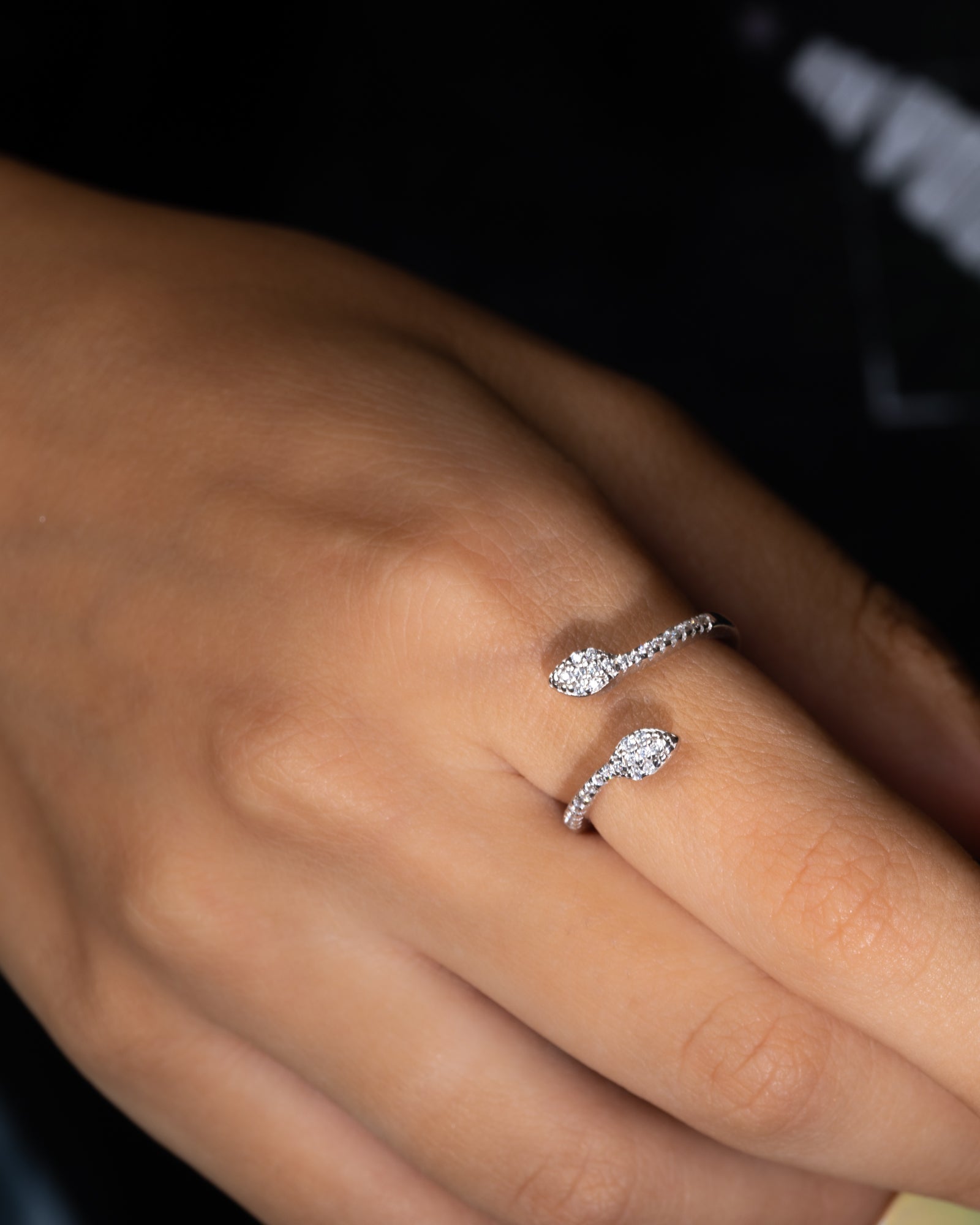 Zircon Snake ( 01) Ring