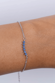 Zircon (012) Blue Bracelet
