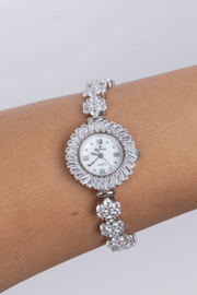 Zircon Circle Flower (01) Watch