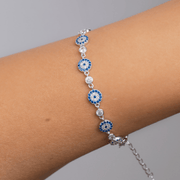 Zircon Blue Eye (04) Bracelet