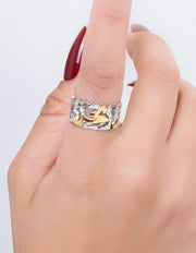 La T5afy Mix Gold Ring