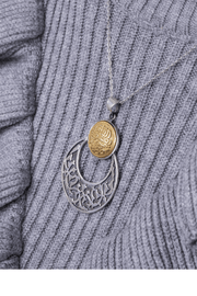 Arabic Qalb Ya3shaq Necklace