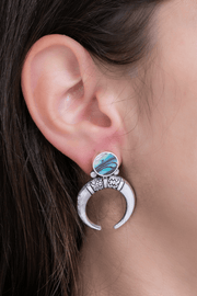 Sadaf Green (02) Earring