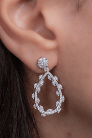 Zircon Oval (06) Earring