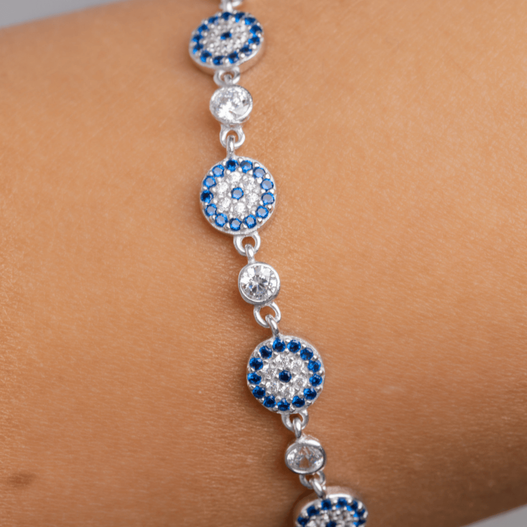 Zircon Blue Eye (04) Bracelet