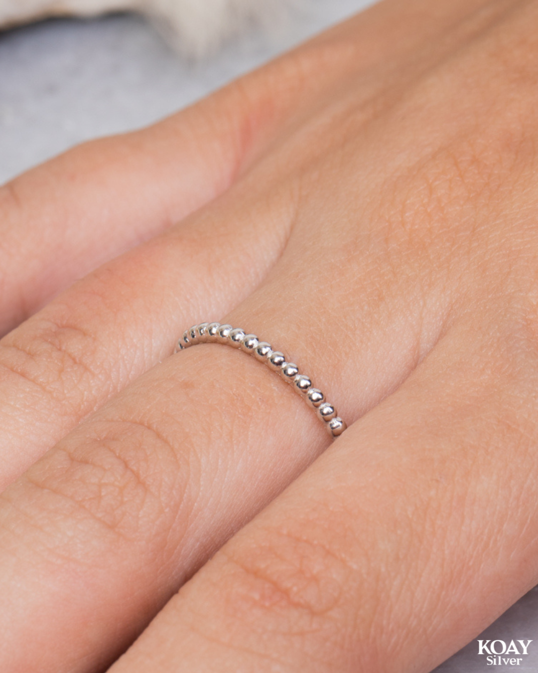 Tiny balls ring  (0116)