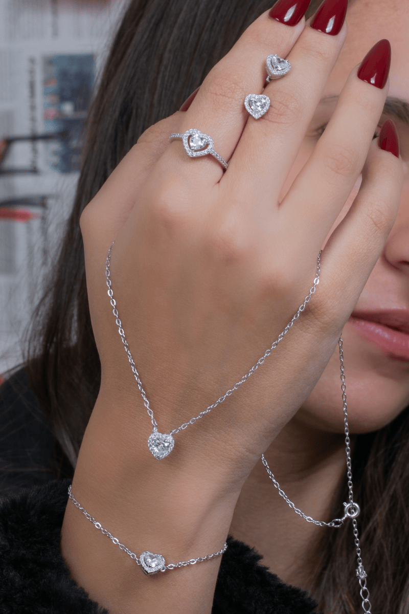 Zircon Heart Set
