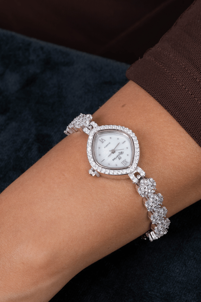Zircon Flower Watch