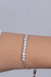 Zircon Tennis (012) Bracelet