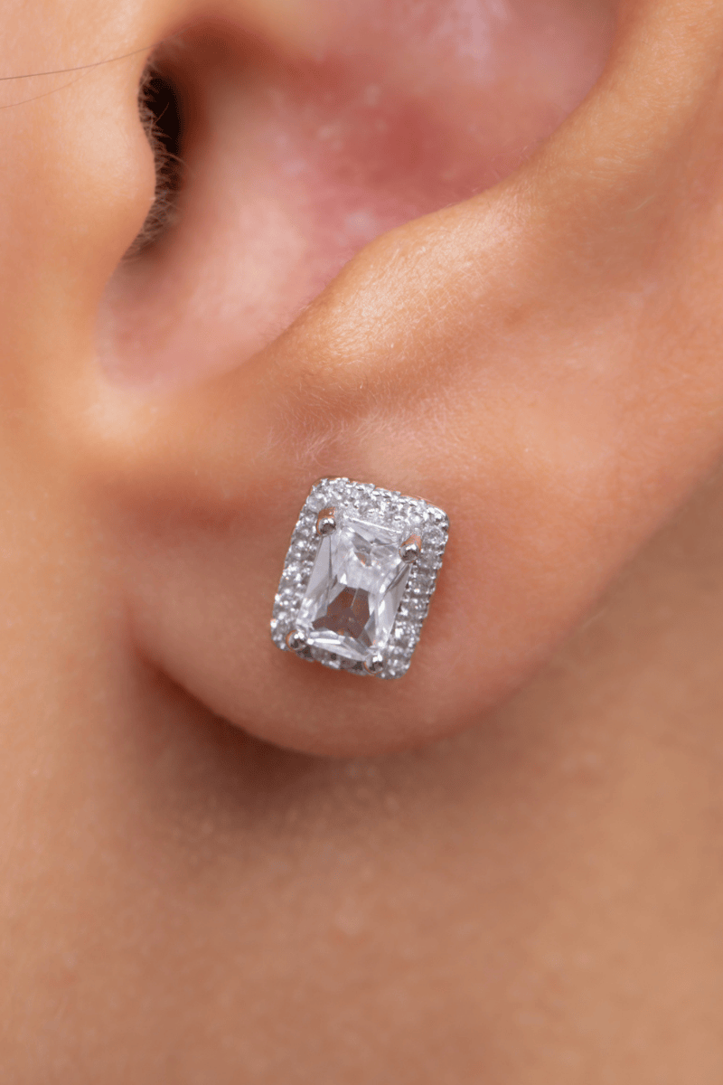 Zircon Diamond (031) Earring