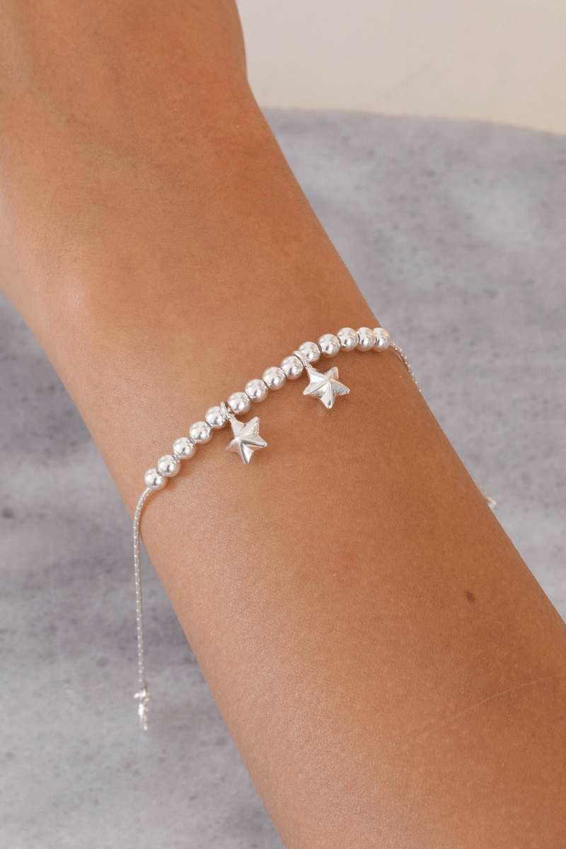Plain Balls & Star Bracelet