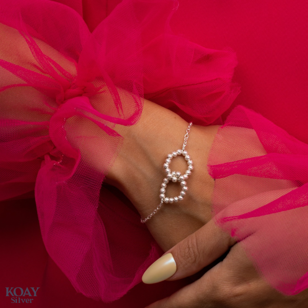 Double Circles Balls Bracelet