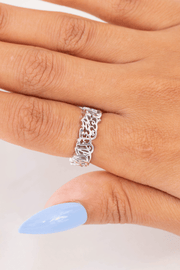 Zircon Green Arabic (020) Ring