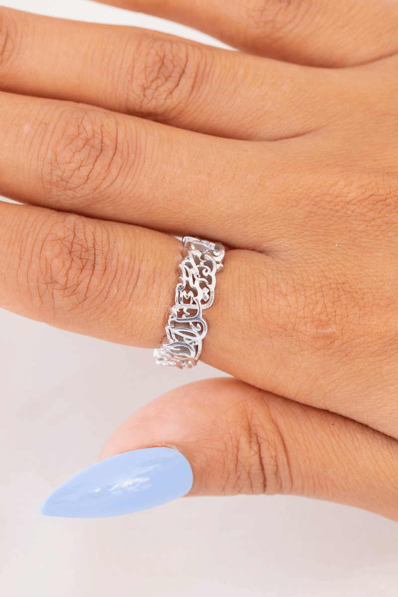 Zircon Green Arabic (020) Ring
