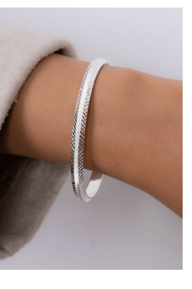 Hammered Bangle