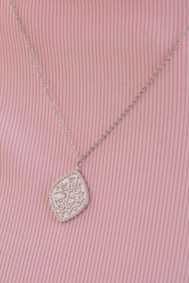 Zircon Allah Hafez (01) Necklace