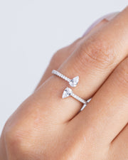 Zircon Double Ovals (02) Ring
