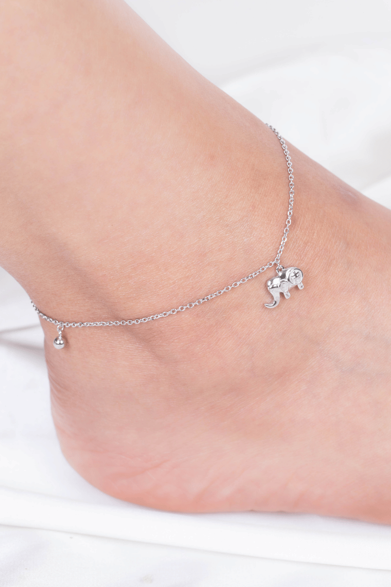 Plain Elephant Anklet