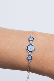 Zircon Blue Eye (07) Bracelet