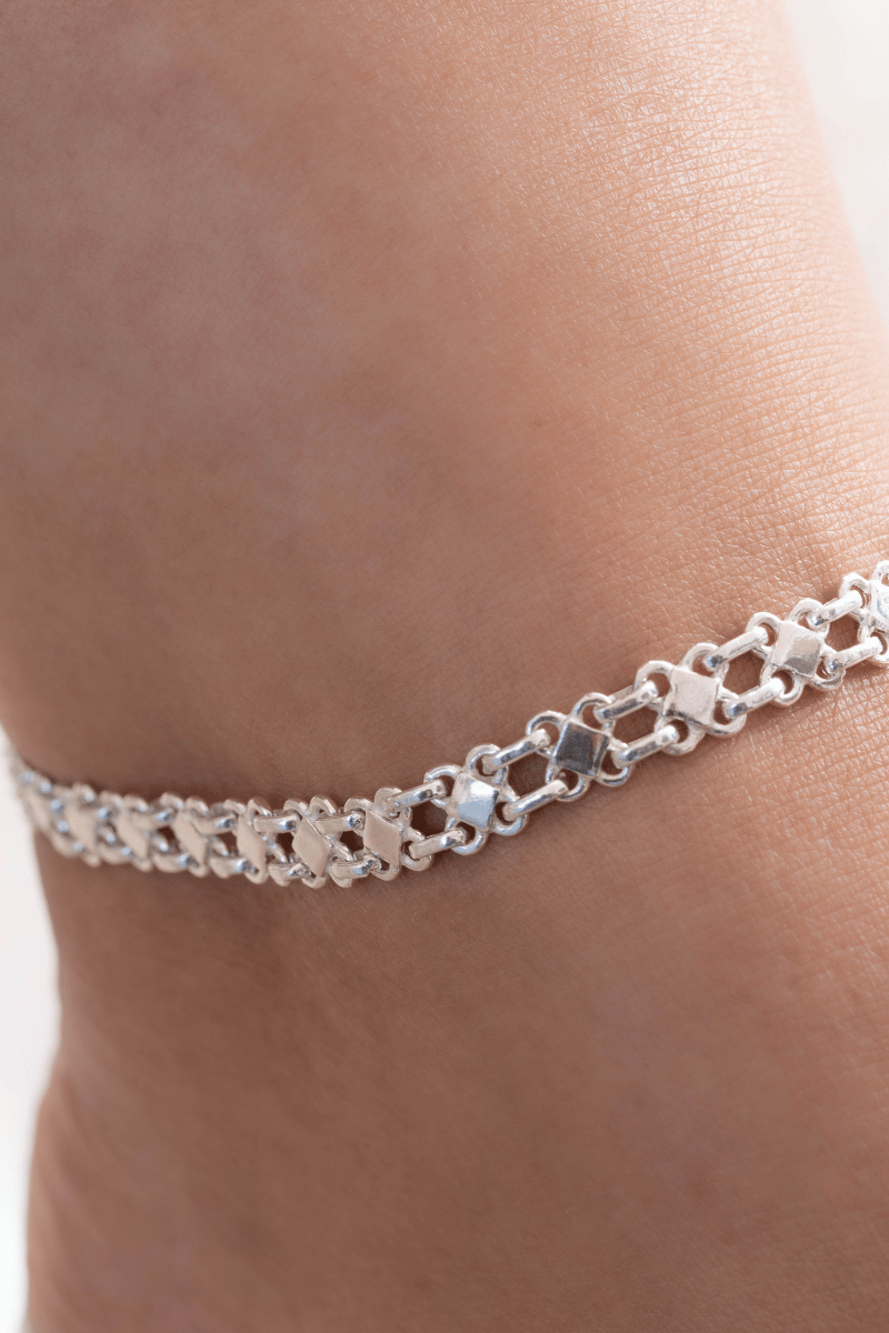 Plain Euro Anklet