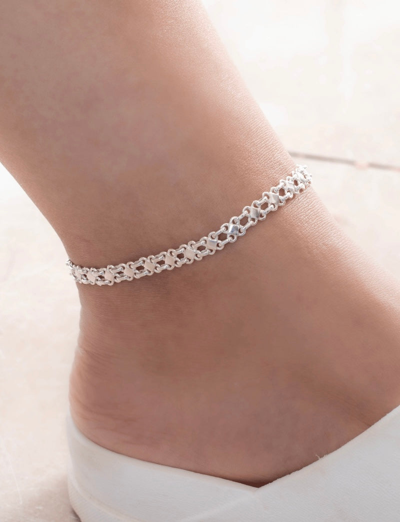 Plain Euro Anklet