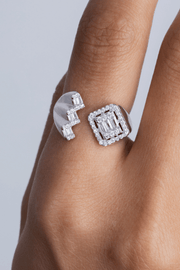 Zircon Diamond (02) Ring