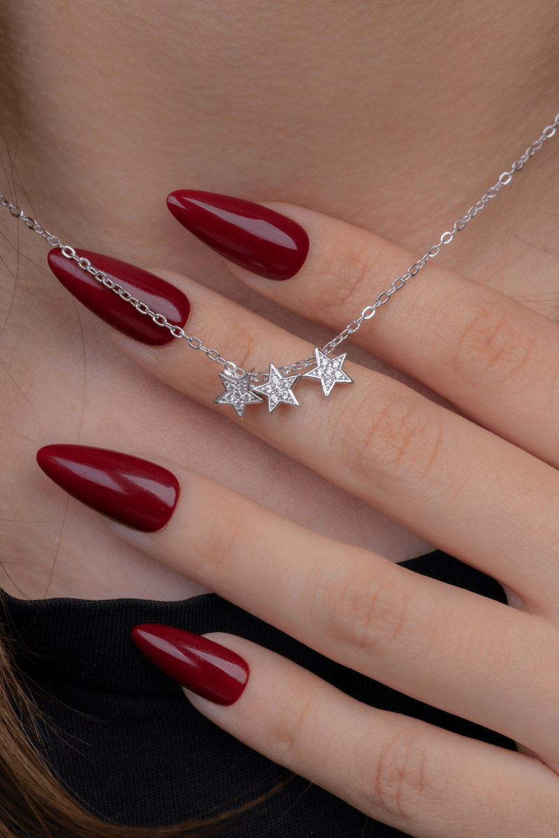 Zircon Stars Necklace