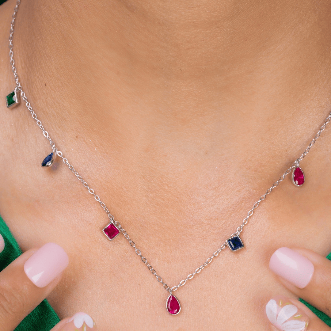 Zircon Colored (01) Necklace