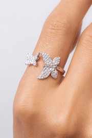 Zircon Butterfly (06) Ring