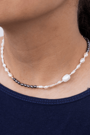 Black Pearl Necklace