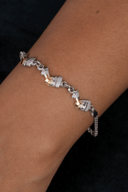 Nefertiti (01) Mix Gold Bracelet
