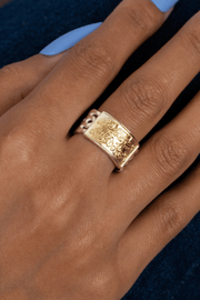 Arabic (034) Mix Gold Ring